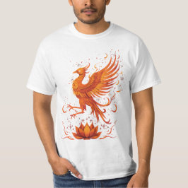 Camiseta Ascensão Phoenix - Símbolo de Força e Renovação