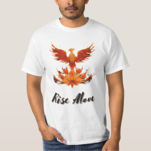 Camiseta Ascensão Phoenix - Símbolo de Força e Renovação