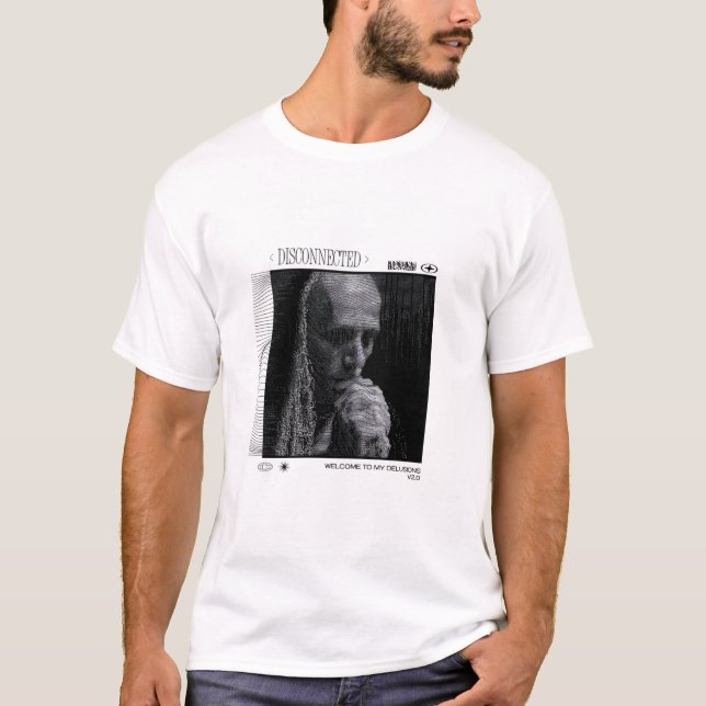 Camiseta ASCII elegante (Frente)