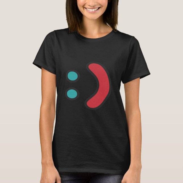 Camiseta Ascii Smile (Frente)