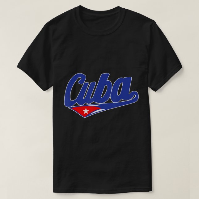 Camiseta Asere Que Bola Cuban Havana Cuba Bandeira Cubana (Frente do Design)