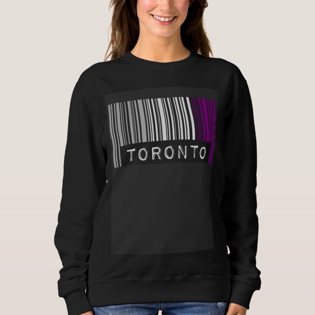 Camiseta Asexual Barcode Pride Toronto Canada Cute Ace Aest (Frente)
