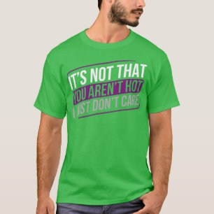 Camiseta Asexual Não se preocupe com Asexualidade Ace LGBTI