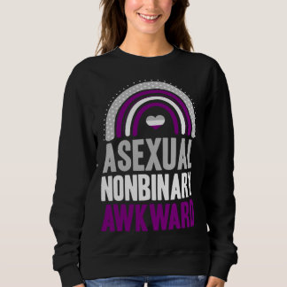 Camiseta Asexual Nonbinary Awkward Asexual Pride Bohemian R