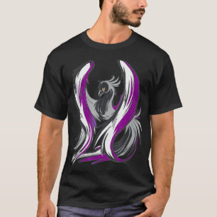 Camiseta Asexual Pride Flag Design Support Asexuality LGBTQ