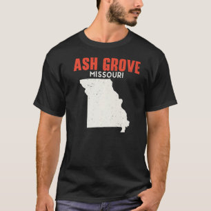 Camiseta Ash Grove Missouri State America Viagem Missou