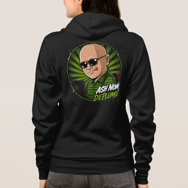Camiseta Ash Nom DePlume Zíper (Verso)