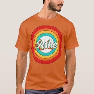 Camiseta Ashe Name Shirt Vintage Ashe Circle