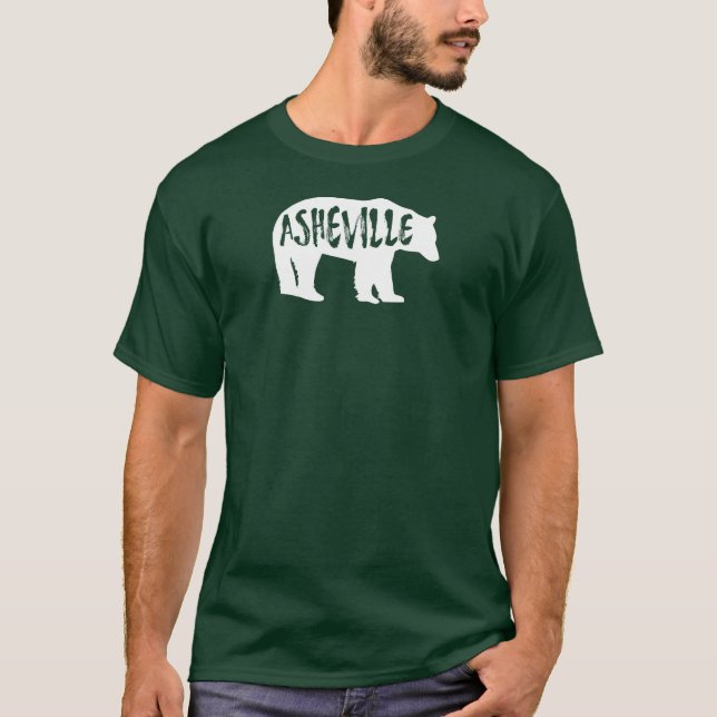 Camiseta Asheville Bear (Frente)