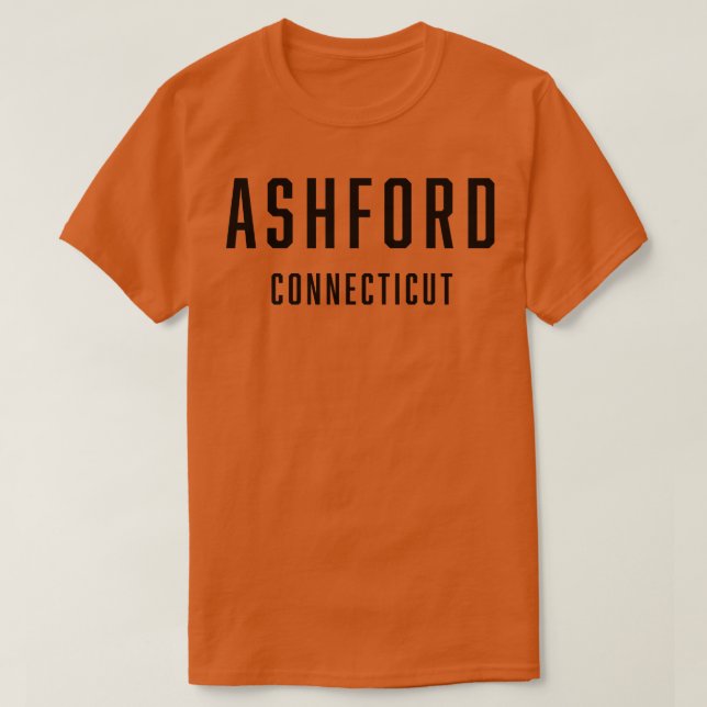 Camiseta Ashford Connecticut (Frente do Design)