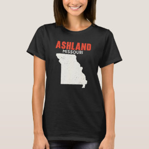 Camiseta Ashland Missouri EUA State America Viagem Missouri