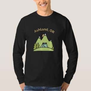 Camiseta Ashland Ou Montanhas Subindo Campos E Saindo