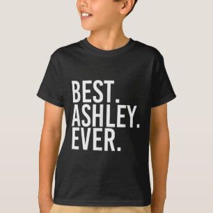 Camiseta . Ashley. Sempre. Piada engraçada com o nome D