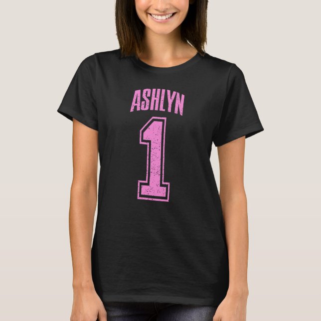Camiseta Ashlyn Supporter Número 1 Maior Ventilador (Frente)