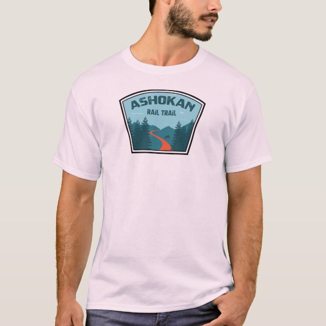 Camiseta Ashokan Rail Trail Nova Iorque (Frente)