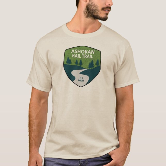 Camiseta Ashokan Rail Trail Nova Iorque (Frente)