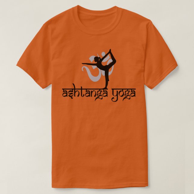 Camiseta Ashtanga Yoga (Frente do Design)