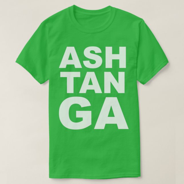 Camiseta Ashtanga Yoga Design (Frente do Design)