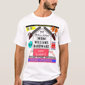 Camiseta Ashy Slashy's Hardware Emporium Advertisement