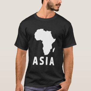 Camiseta Ásia África Espancada Estranhamente Específica Hum