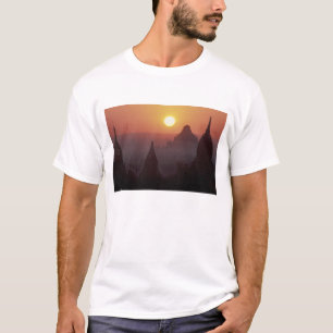 Camiseta Ásia, Birmânia (Mianmar), Pagan (Bagan) O templo