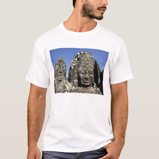 Camiseta Ásia, Camboja, Siem Reap, Angkor Thom (b) Atrasado (Frente)