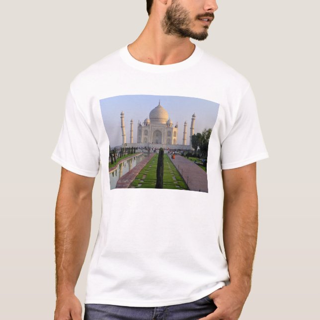 Camiseta Ásia, Índia, Uttar Pradesh, Agra. O Taj 3 (Frente)
