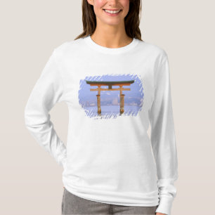 Camiseta Ásia, Japão, Hiroshima. Mivaiima. Portão Torii