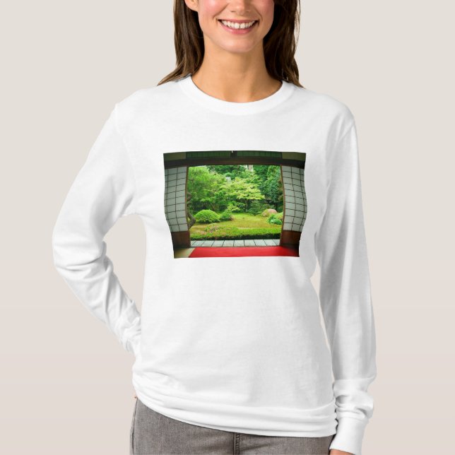 Camiseta Ásia, Japão, Quioto. Zen Garden 2 (Frente)