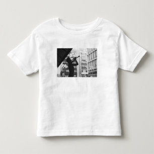 Camiseta Ásia, Japão, Tóquio. Estátua de música, Shibuyaku