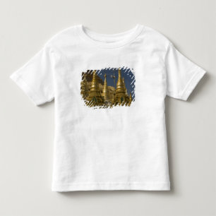 Camiseta Ásia, Mianmar, Yangon. Stupa dourada de Shwedagon
