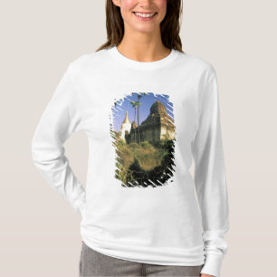 Camiseta Ásia, Myanmar, Bagan. Templo Kubyauk-Gyi.