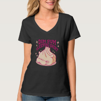 Camiseta Asian Chinese Dishes Food Restaurant Dim Sum Sleep