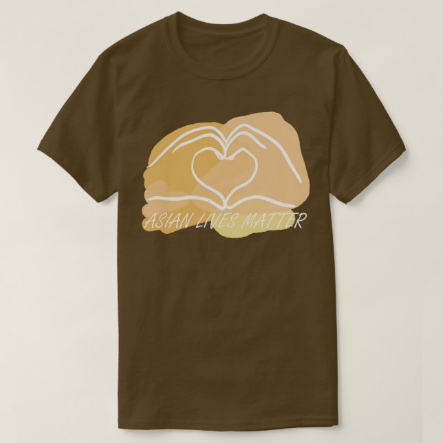 Camiseta asiático (Frente do Design)