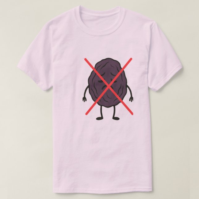 Camiseta Asiático Don't Raisin - centro (Frente do Design)