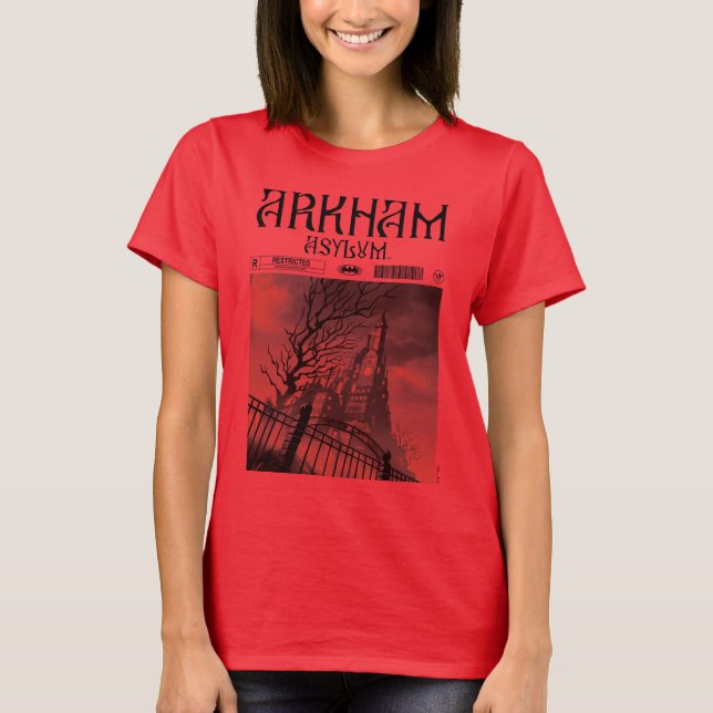 Camiseta Asilo Arkham: Restrito (Frente)