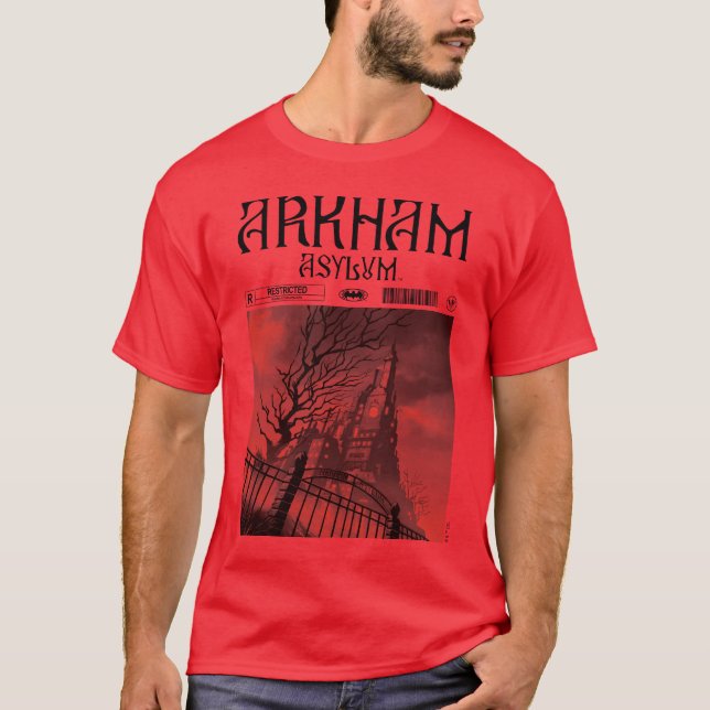 Camiseta Asilo Arkham: Restrito (Frente)