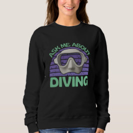 Camiseta ask me about diving