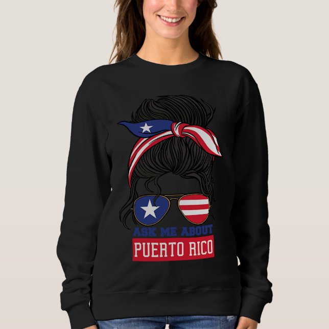 Camiseta Ask Me About Puerto Rico Puerto Rican Boricua (Frente)