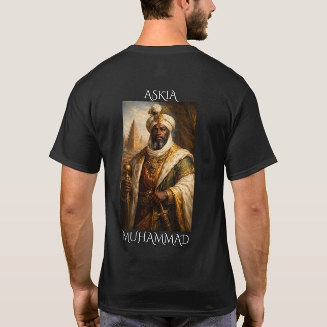 Camiseta Askia Muhammad (Verso)