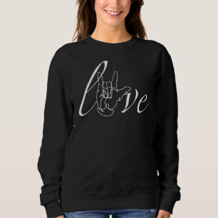 Camiseta Asl American Sign Language Love 1