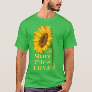 Camiseta ASL American Sunflower Share the Love