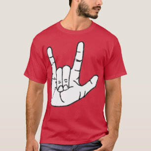 Camiseta ASL eu te amo 6