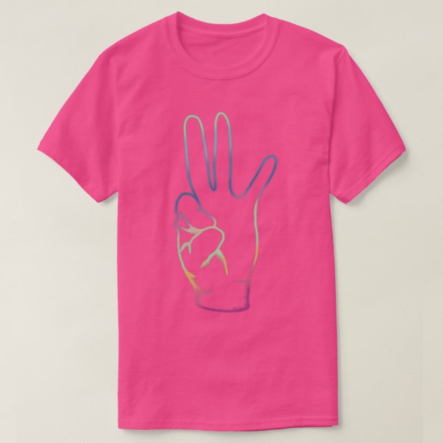 CAMISETA ASL F (Frente do Design)