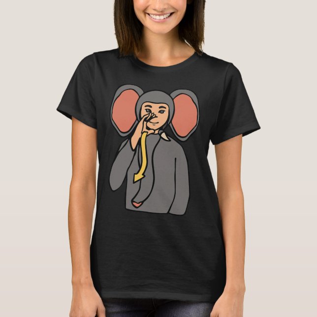 Camiseta Asl Gesture Mão Surdo Ouvindo Perda Consciência (Frente)