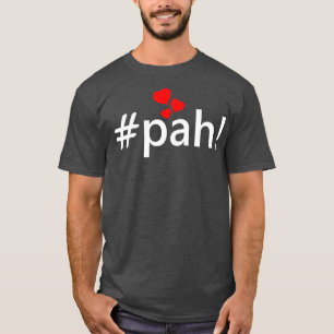 Camiseta ASL Hashtag Pah Hearts American Sign Language Desi