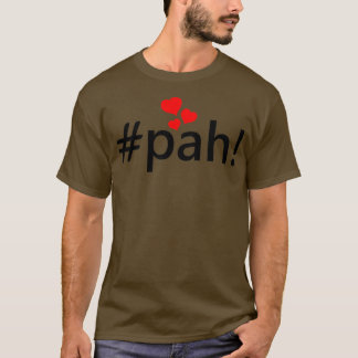 Camiseta ASL Hashtag Pah Hearts American Sign Language Desi