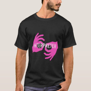Camiseta Asl Interpreter Hoodie