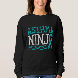 Camiseta Asma Ninja Asthmatic Warrior Wheezy Asthma Aware