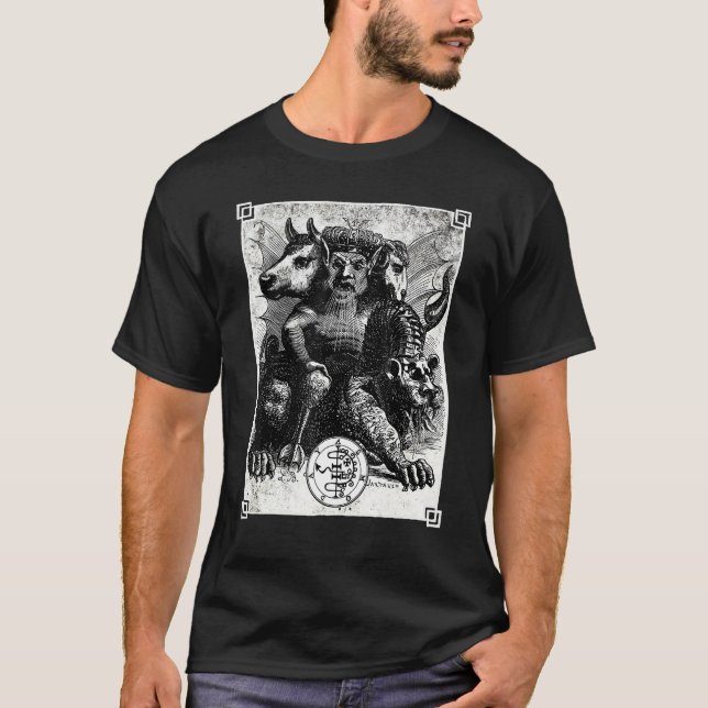 Camiseta Asmoday Asmodeous Asmodai Devil Goetia Devil Princ (Frente)